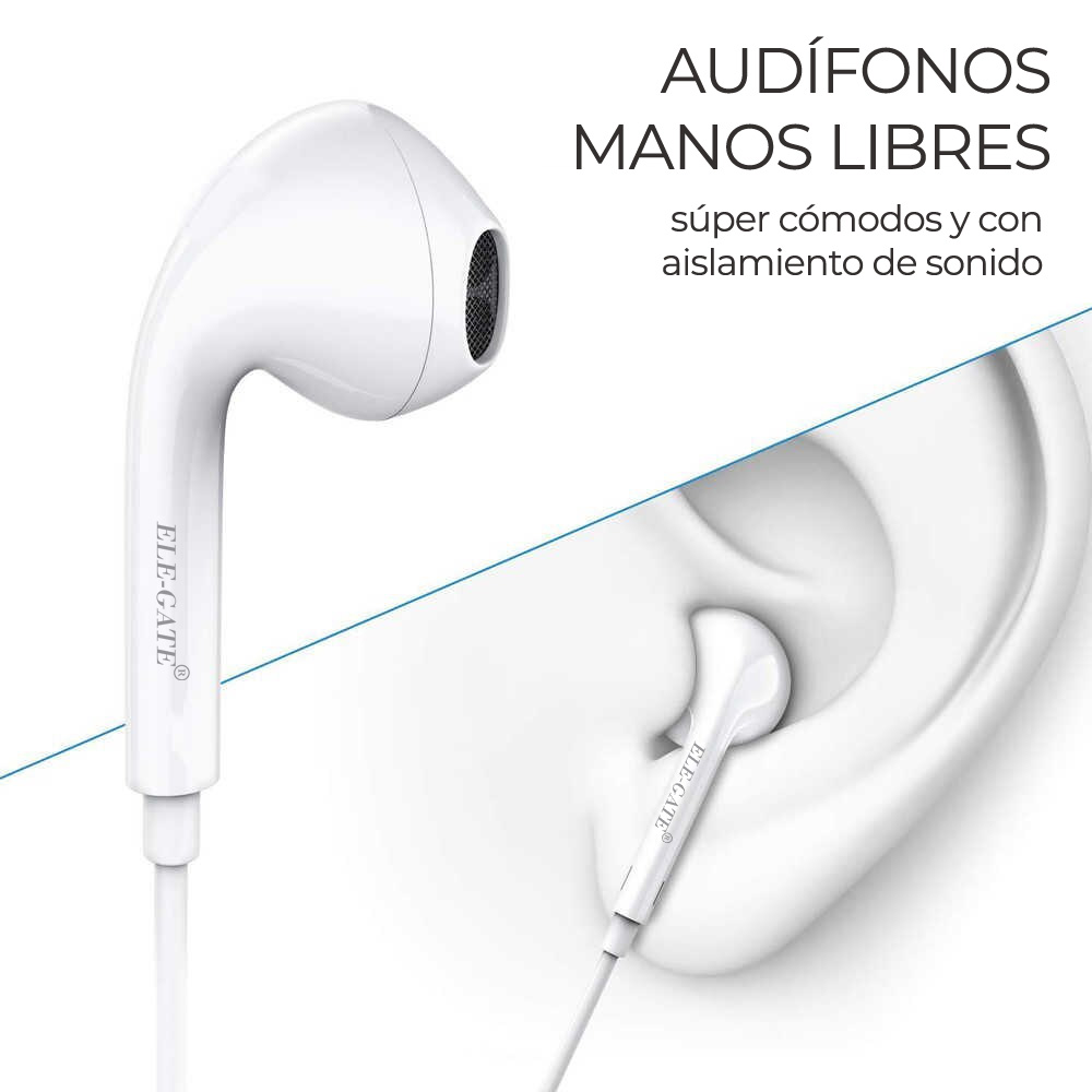 Audífonos Auriculares Digitales Tipo C Compatible Huawei Samsung