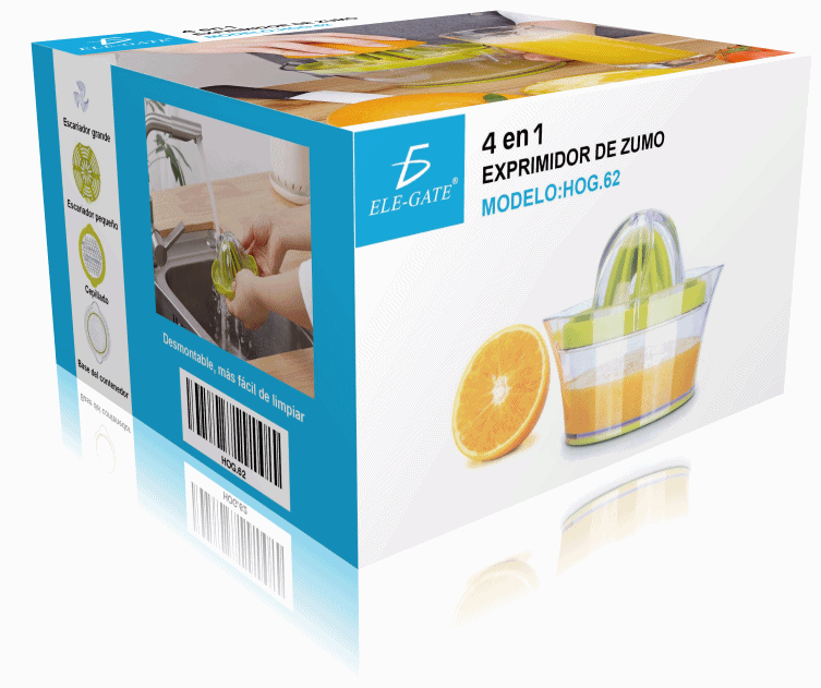 Exprimidor De Jugo Manual Multifuncional