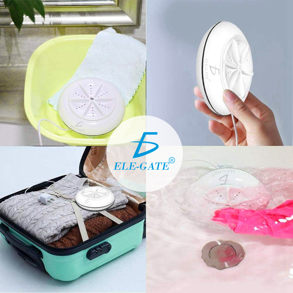 Mini Lavadora Portátil Ultrasónica Turbo