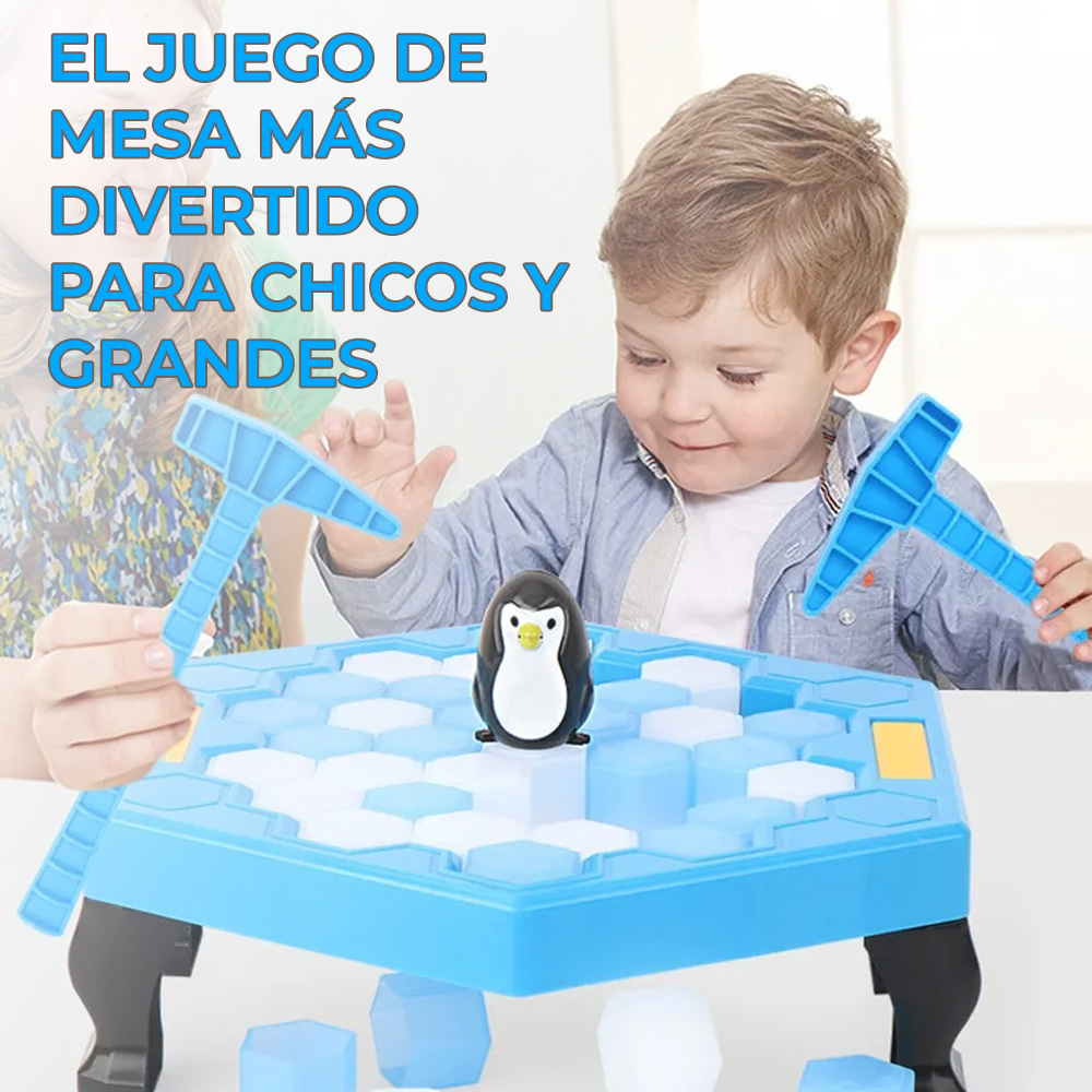 Guardar Pingüino Trampa Rompehielos Juego Bloques Juego Jueg