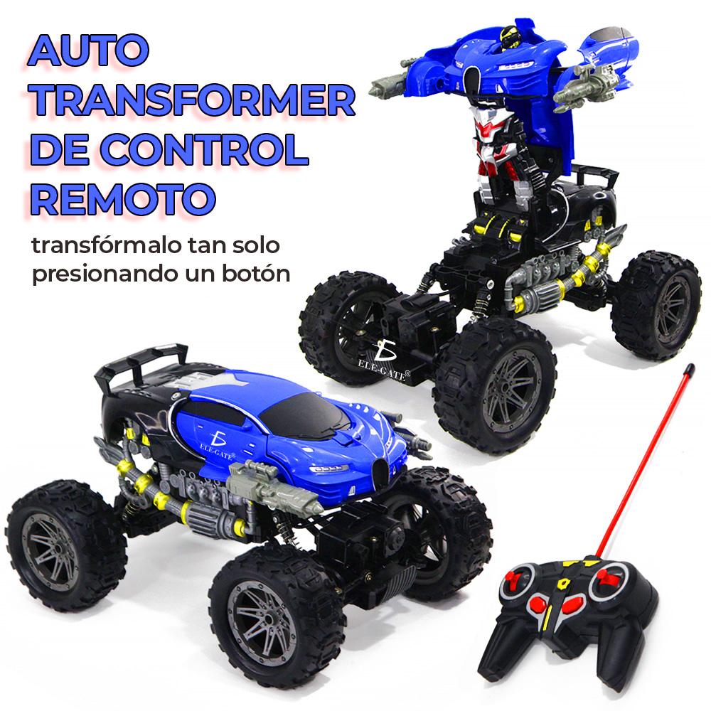 Carro Transformer Control Remoto Recargable