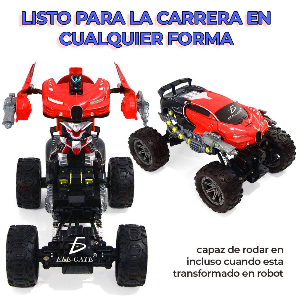Carro Transformer Control Remoto Recargable