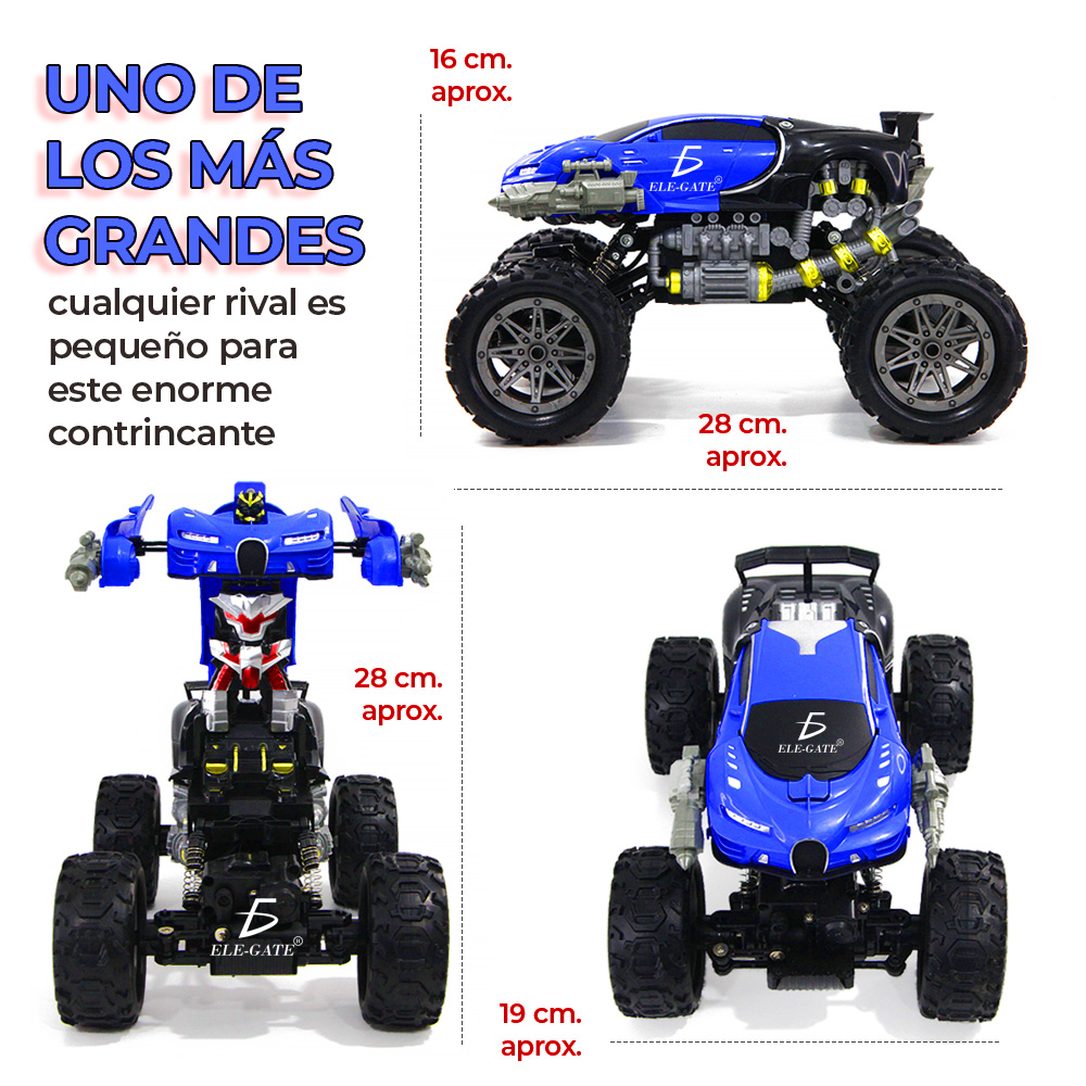 Carro Transformer Control Remoto Recargable