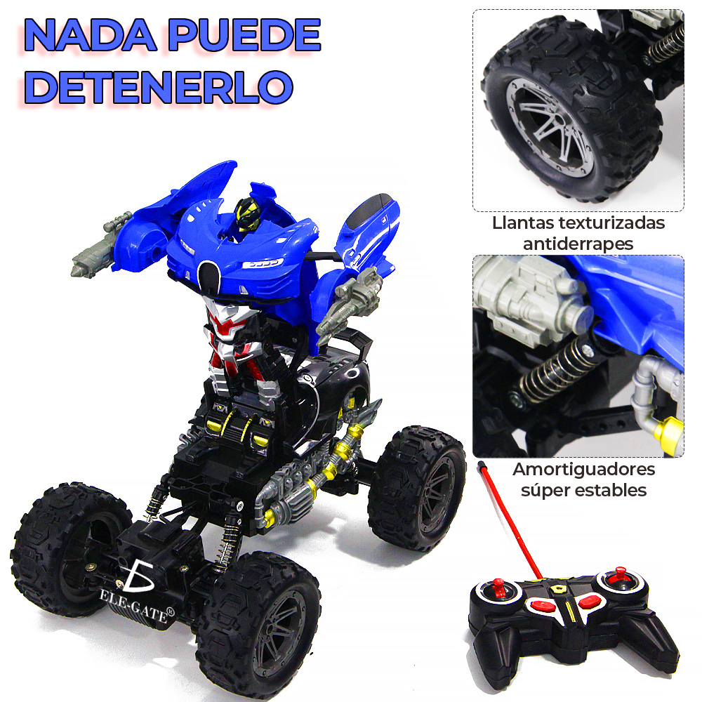 Carro Transformer Control Remoto Recargable