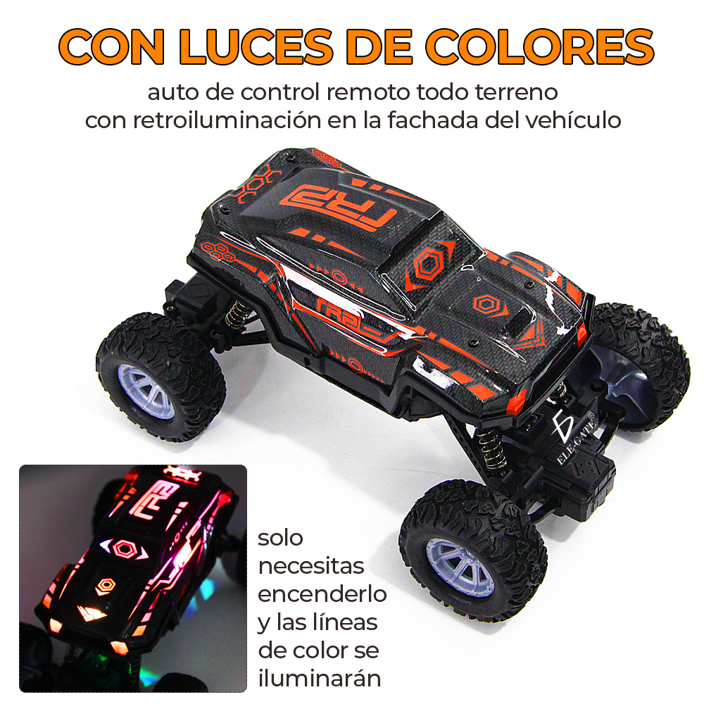 coche con luces 