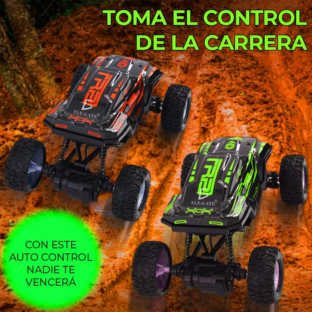 2 carros en sitio hostil 