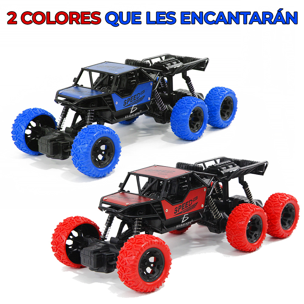 Carro Control Remoto Recargable 6X6 5km/h
