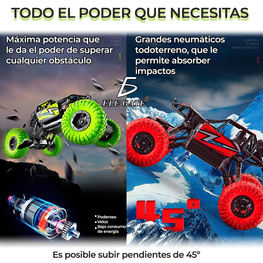 Coche Carro Control Remoto Recargable Model JUG.95566
