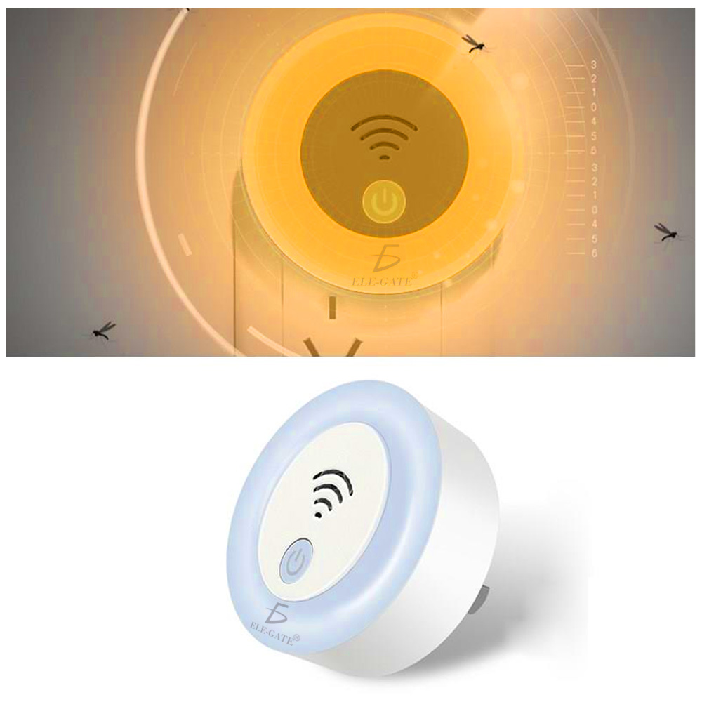 Lámpara LED Repelente de Mosquitos Ultrasónica