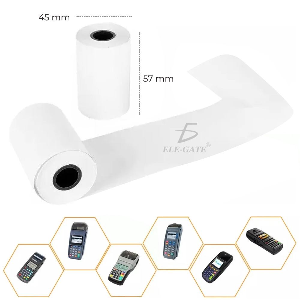 Papel Rollos Térmicos Miniprinter 57x45 Impresora 58mm Xprinter