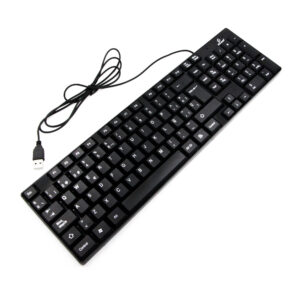 Teclado Usb Alambrico Slim Pc Computadora Escritorio Laptop