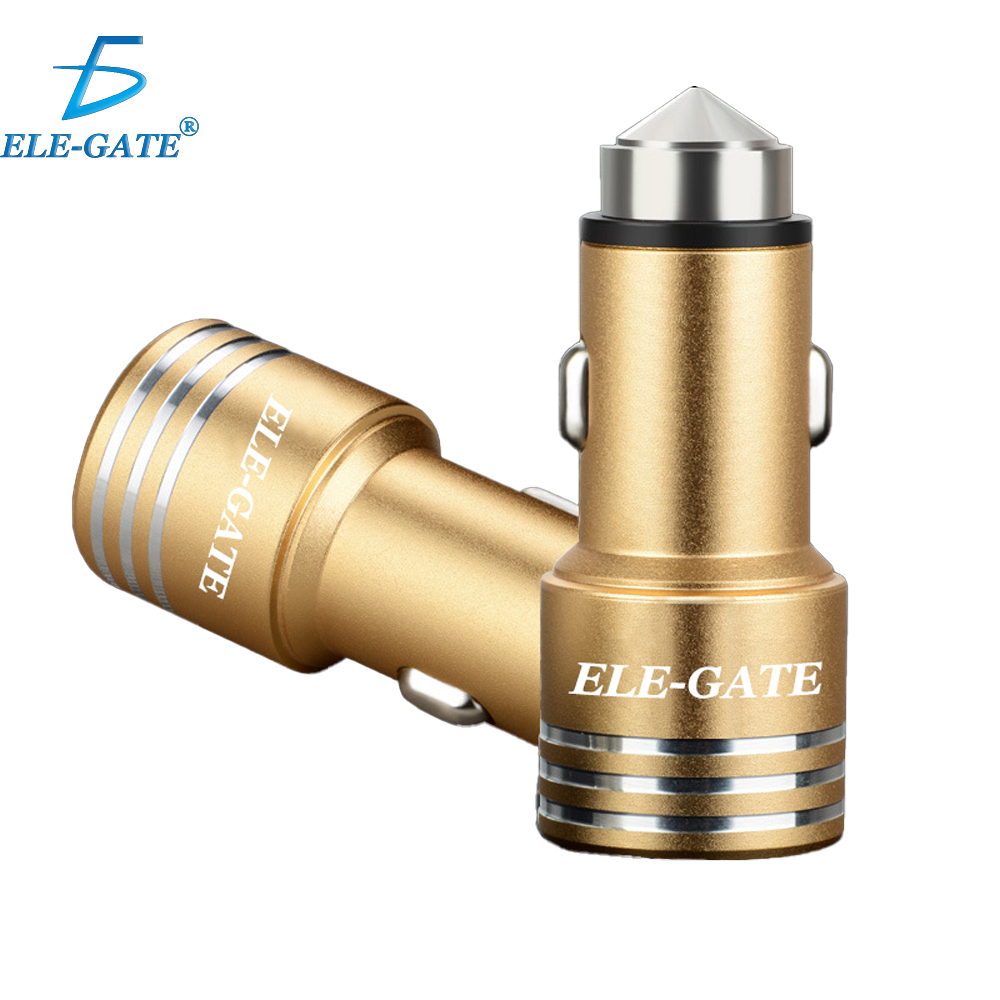 Cargador Para Encendedor Con Doble USB De Aluminio