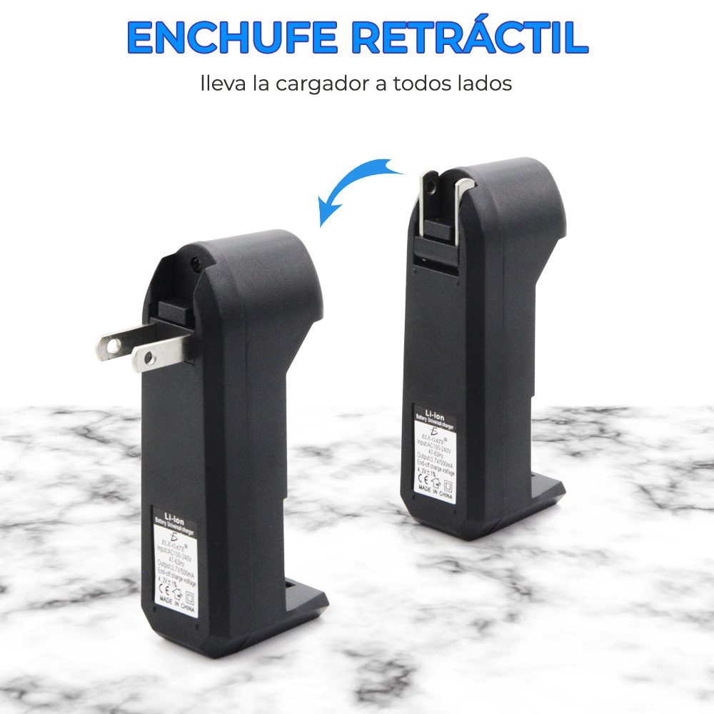Cargador Universal Pila Bateria 18650 17670 14500 10440 Y mas