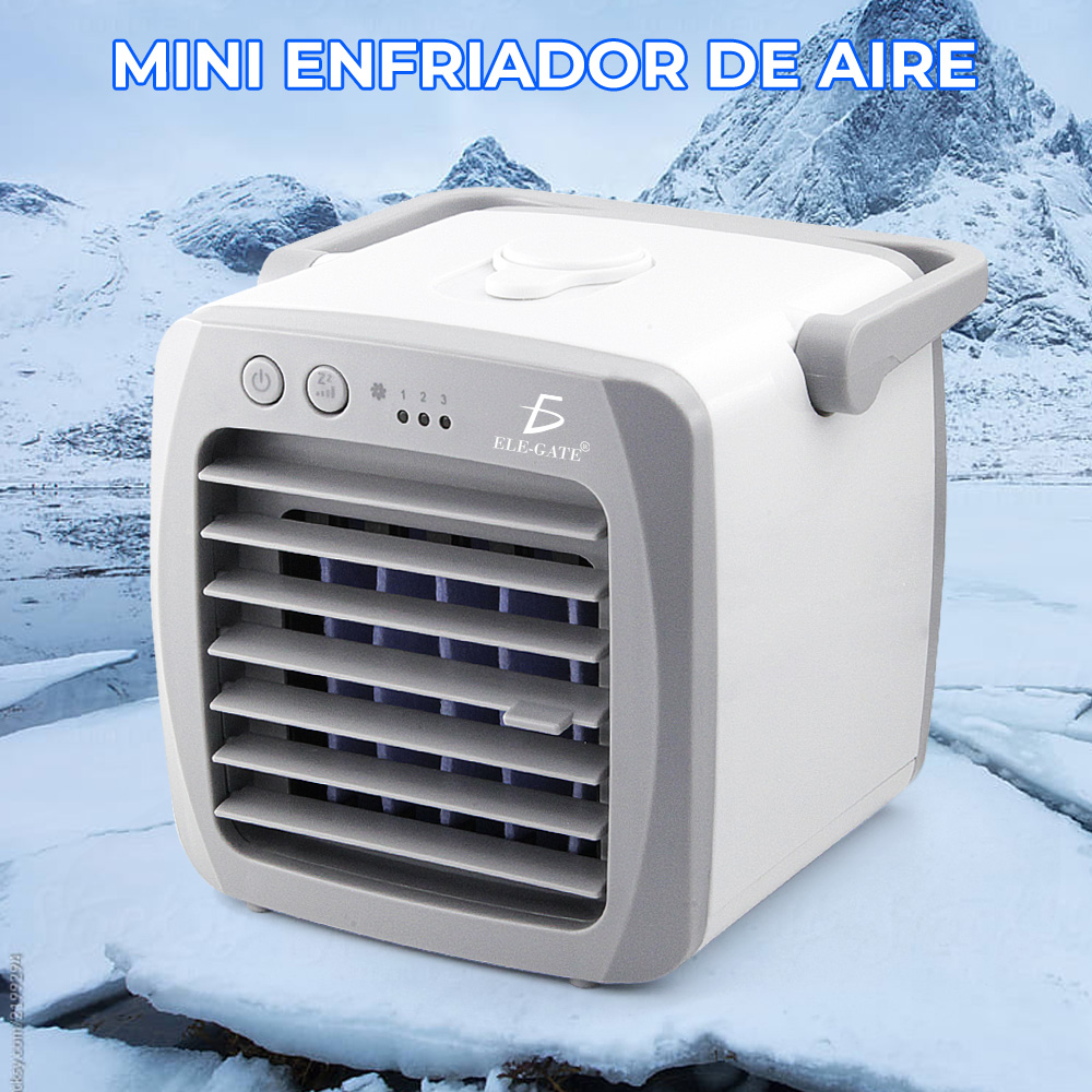 Aire Acondicionado Pequeño Cargar por Usb Para Escritorio
