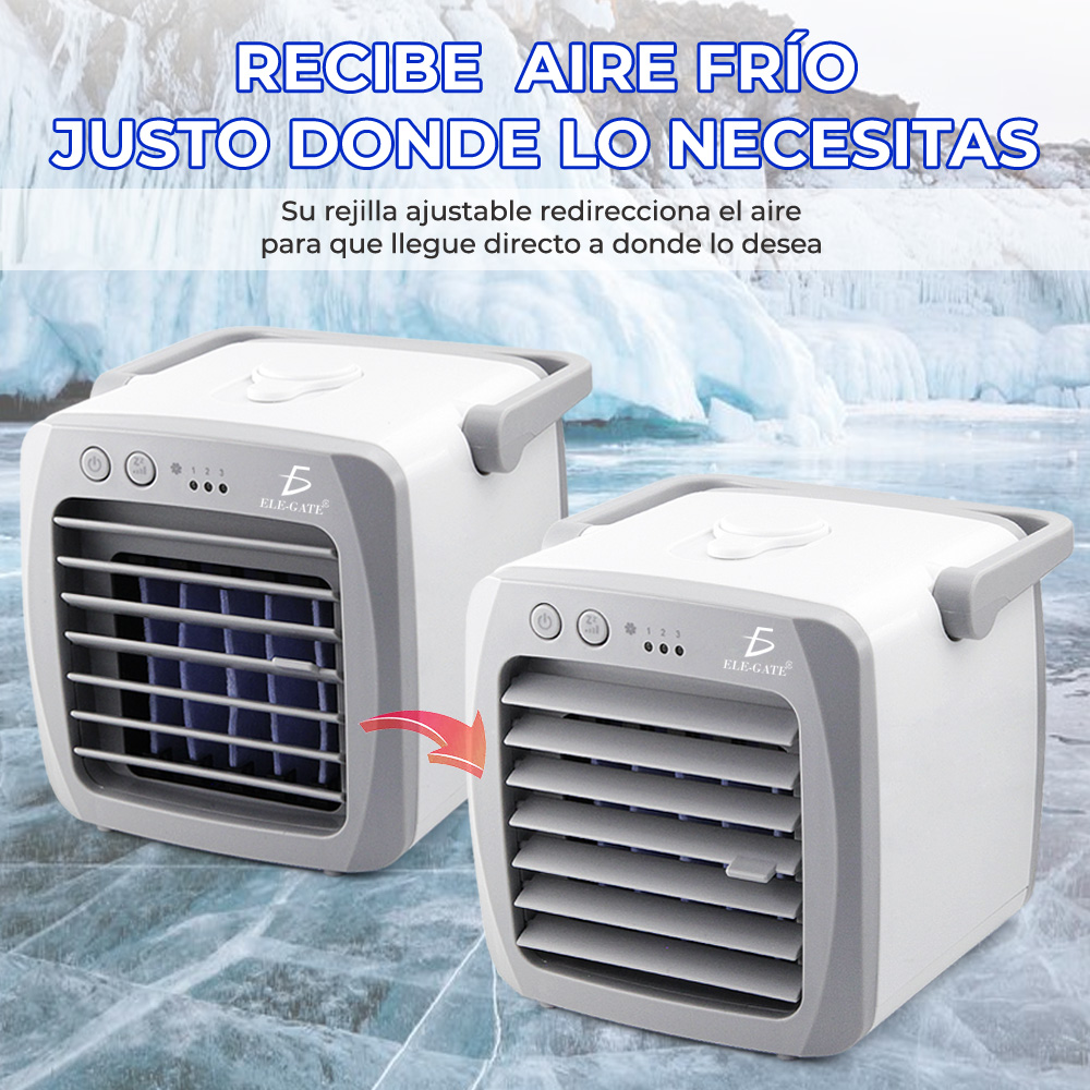 Aire Acondicionado Pequeño Cargar por Usb Para Escritorio