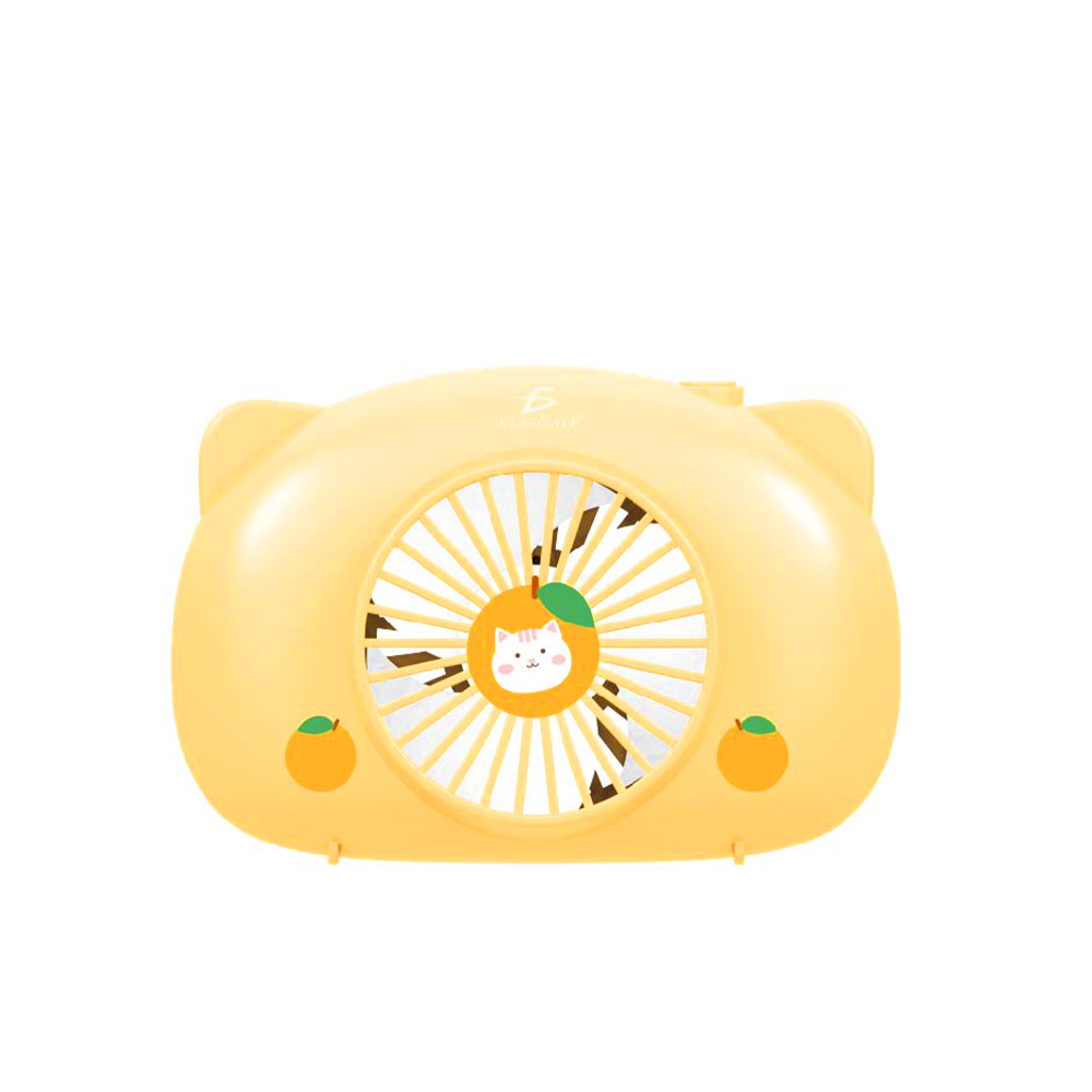 Mini Ventilador Personal Recargable Colores Forma de Pastel