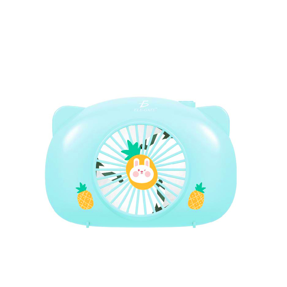 Mini Ventilador Personal Recargable Colores Forma de Pastel