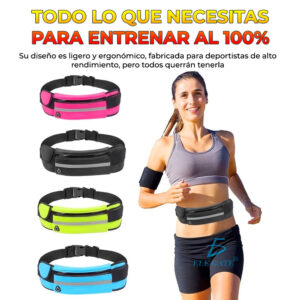 Cangurera Deportiva Con Salida De Cable De Audifinos