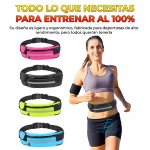 Cangurera Deportiva Con Salida De Cable De Audifinos