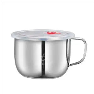 Cuenco Multiusos De Acero Inoxidable Para Fideos Sopa Merien