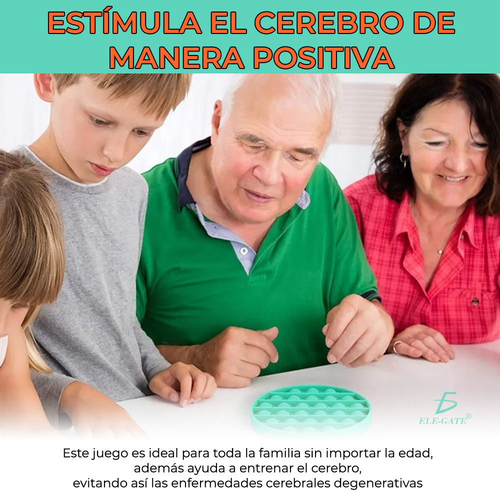 Push Pop It Fidget Juguete Burbujas Antiestres Varioscolores