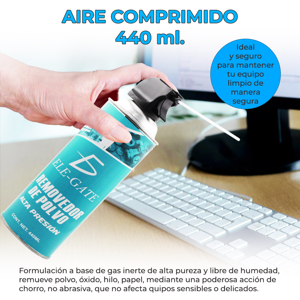 Aire Comprimido Removedor De Polvo De 440ml - Image 2