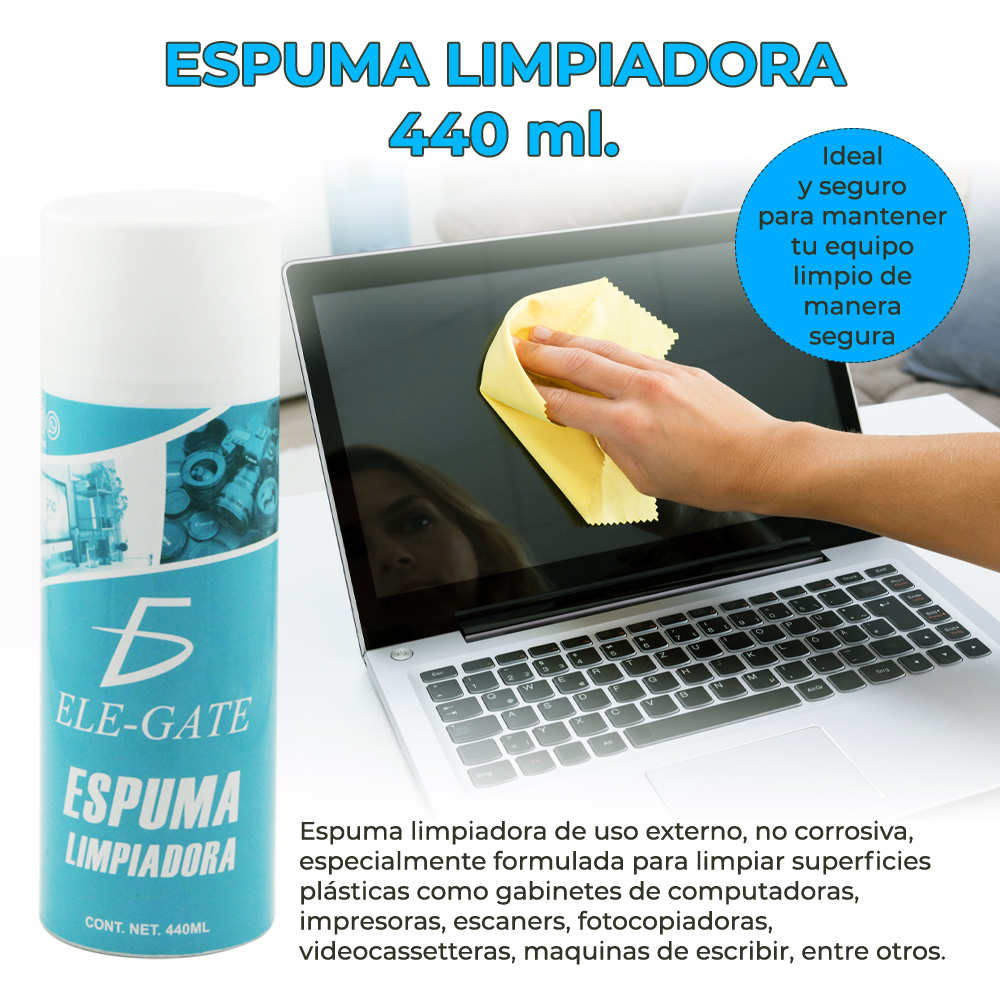 Espuma limpiadora 440ml