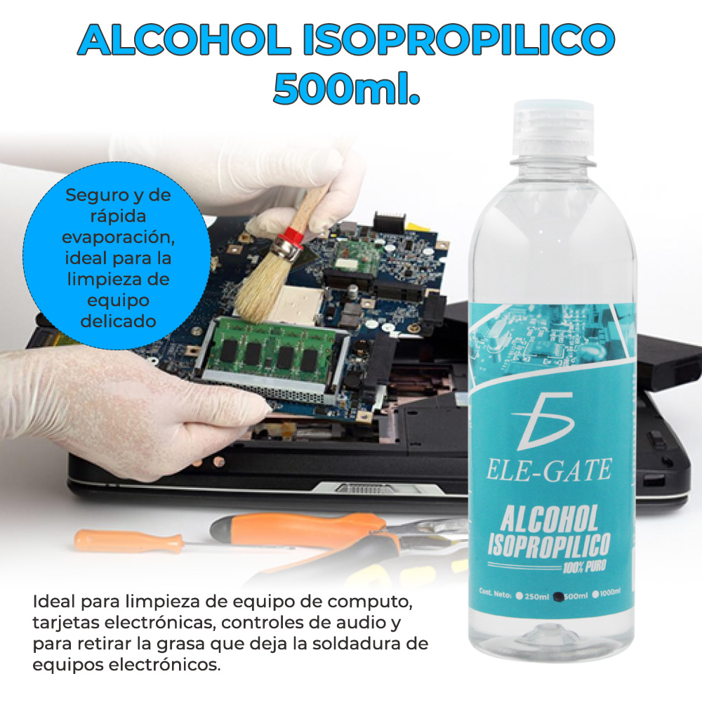 Alcohol isopropilico 500ml