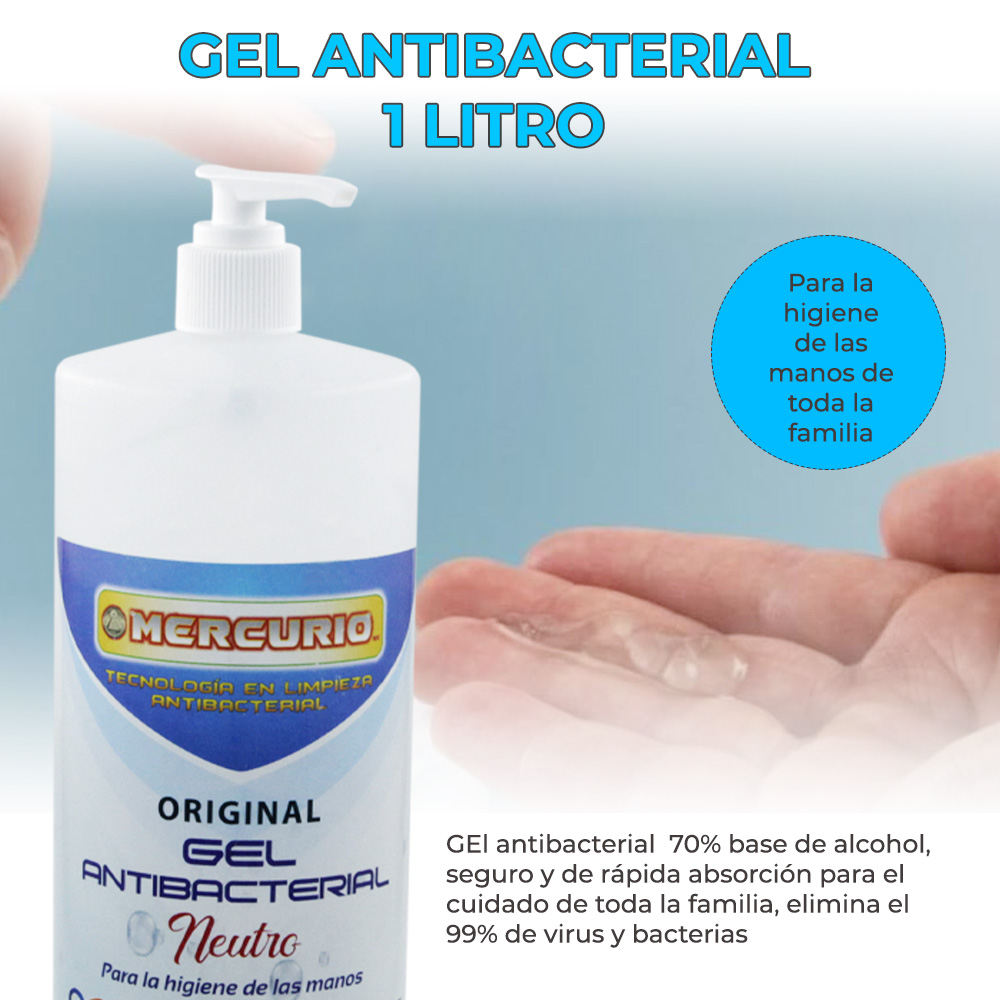 Gel antibacterial 1L