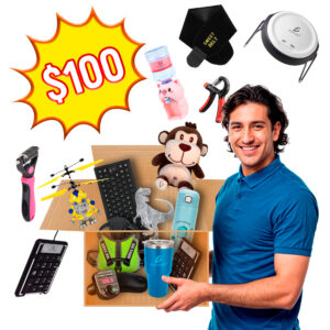 Caja misteriosa de 100 Pesos