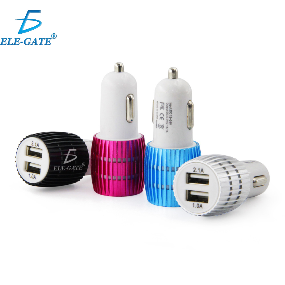 Combo Cargador Para Auto 2.1a Dual Usb