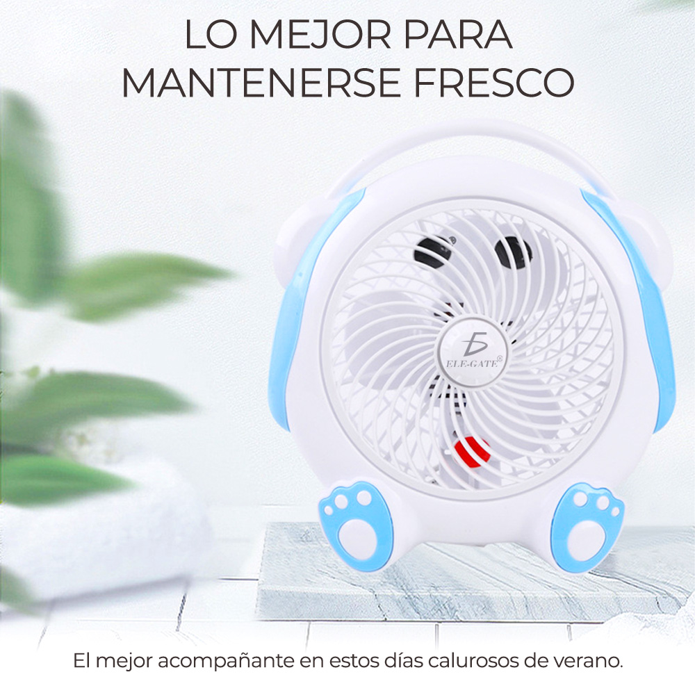 Ventilador de Pared y de Piso Plástico 16" forma de perro