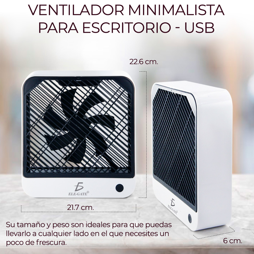 Ventilador De Escritorio Silencioso - Image 2