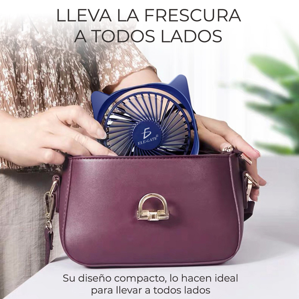 Mini Ventilador Enfriador Usb Portatil Personal Escritorio