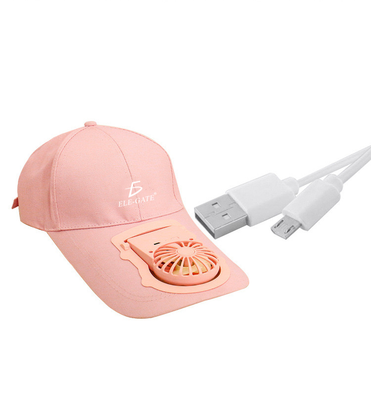 Ventilador De Refrigeración Gorra De Béisbol Sombrero