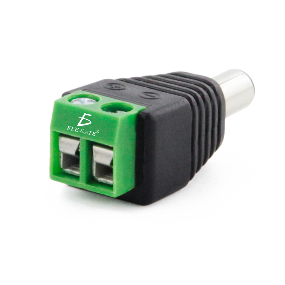 Adaptador Enchufe Dc Power Conector Hembra 2.1*5.5mm