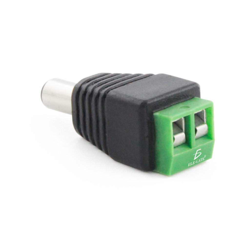 Adaptador Enchufe Dc Power Conector Hembra 2.1*5.5mm