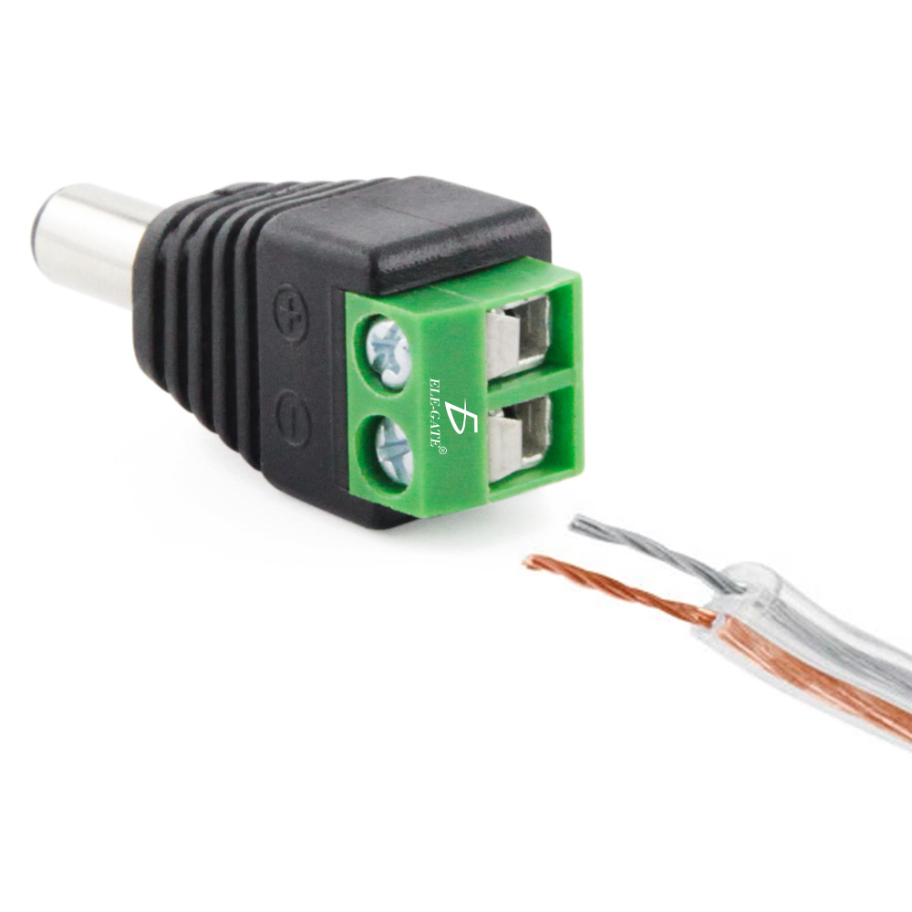 Adaptador Enchufe Dc Power Conector Hembra 2.1*5.5mm