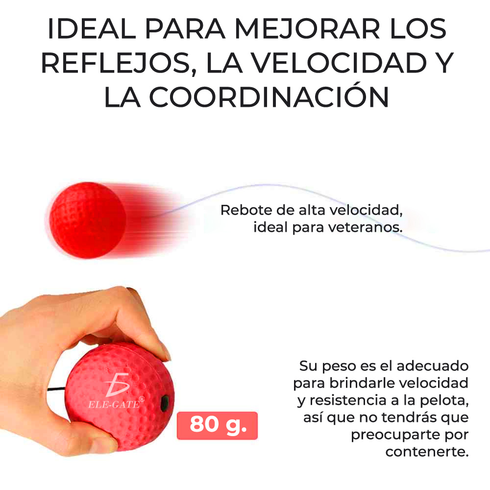 Diadema Con Pelota De Boxeo Y Dificultad