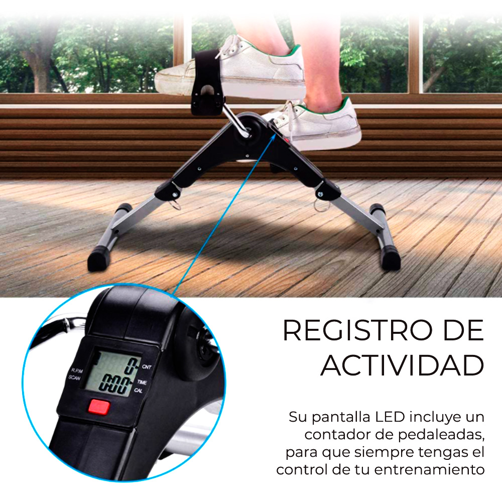 Máquina Ejercicio Fitness Pedal Plegable Paso A Paso