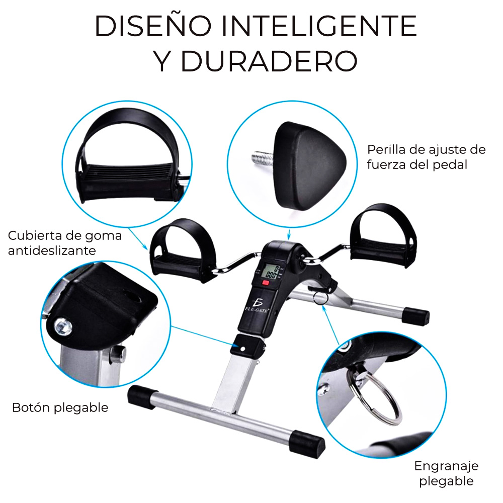 Máquina Ejercicio Fitness Pedal Plegable Paso A Paso