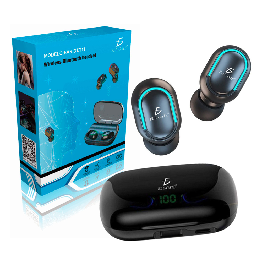 Auriculares Inalámbricos Respiración Luz T11 Tws Bt5.0