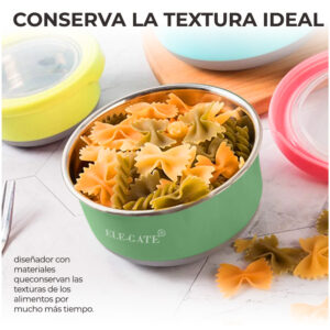 Acero Inoxidable Fresco Tazón De Conservación