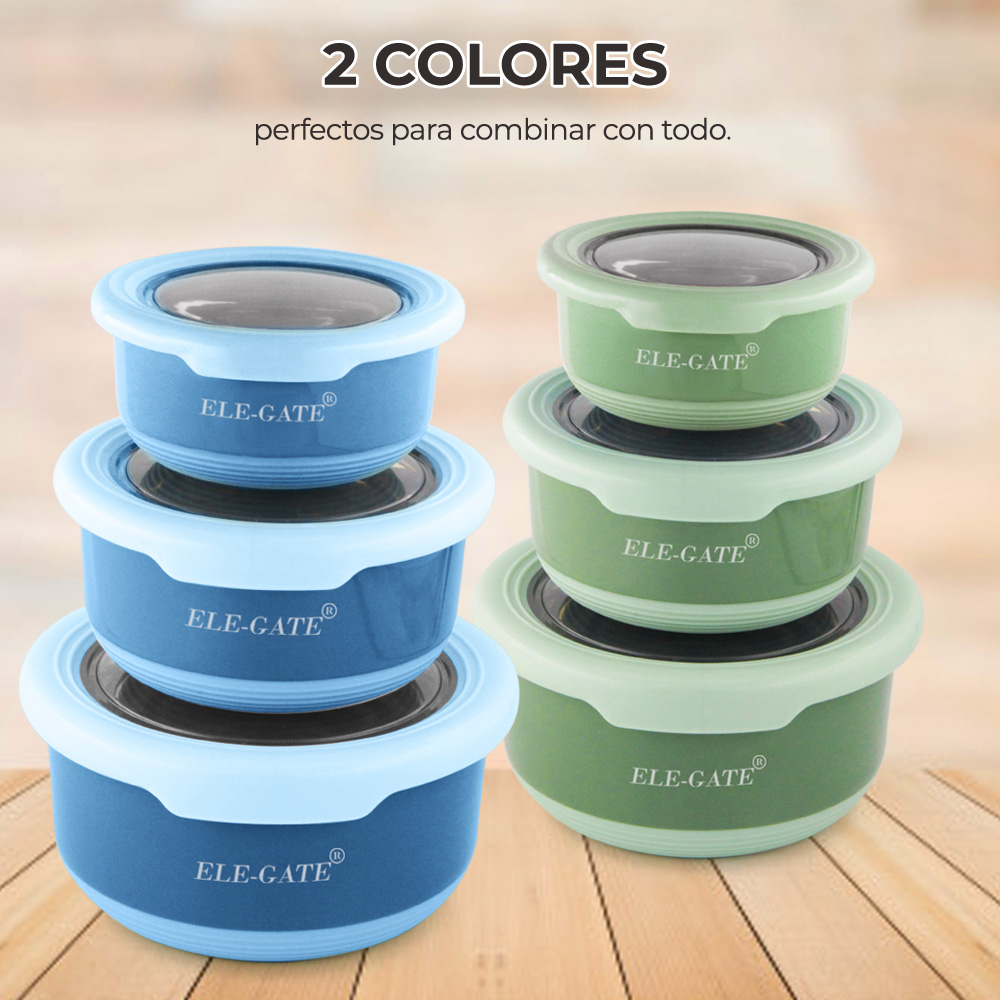 Acero Inoxidable Fresco Tazón De Conservación