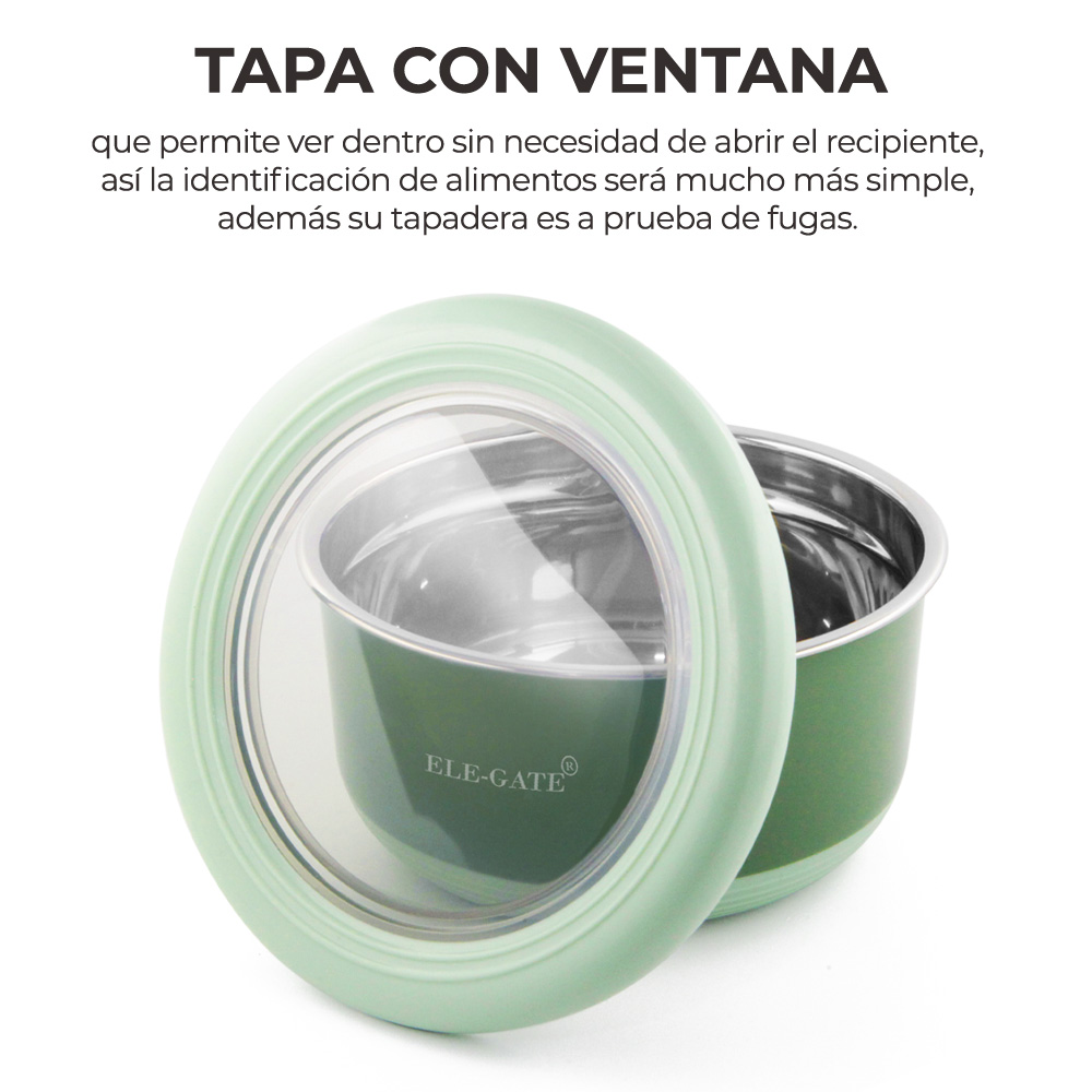 Acero Inoxidable Fresco Tazón De Conservación