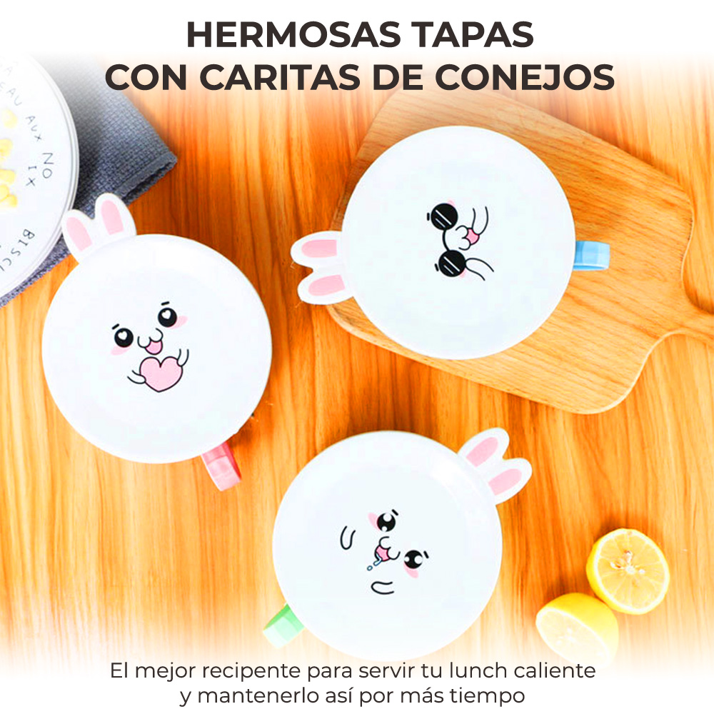 650 Ml De Dibujos Animados Cuenco Niños Utensilios De Acero