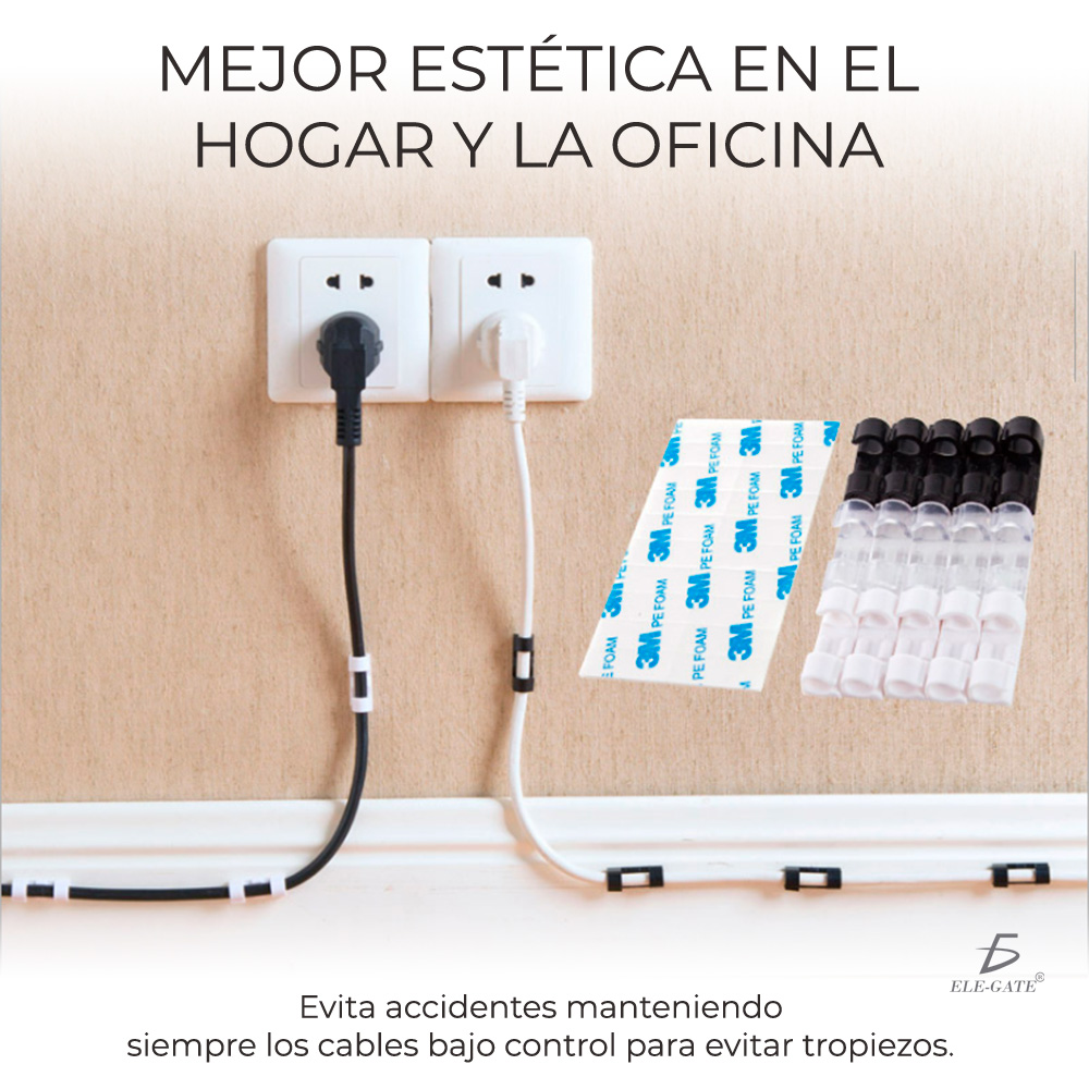 Ganchos De Cable Hebillas Para Red Y Optical 16 PZS