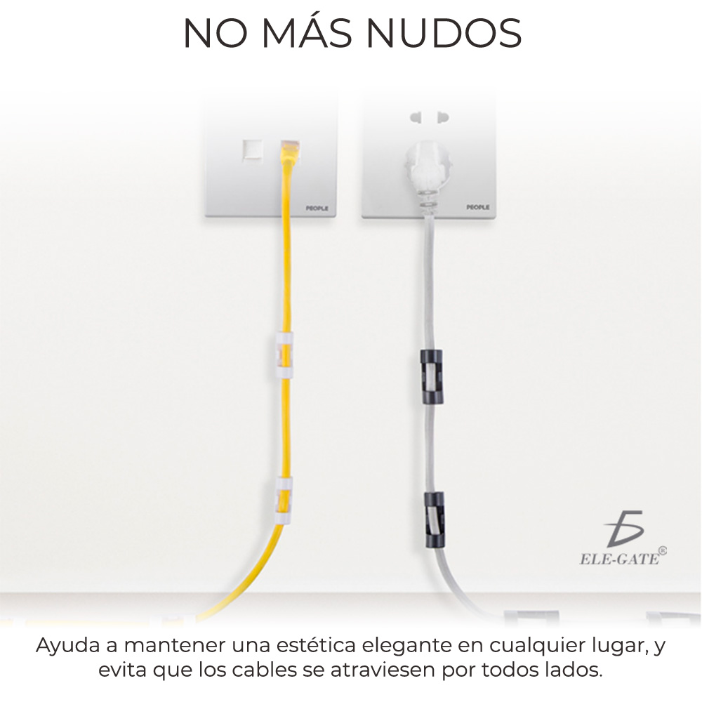 Ganchos De Cable Hebillas Para Red Y Optical 16 PZS