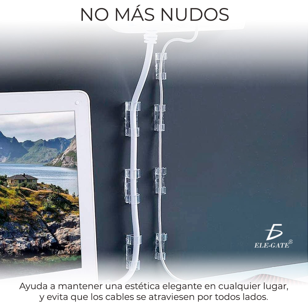 Ganchos De Cable Hebillas Para Red Y Optical 20 Piezas 