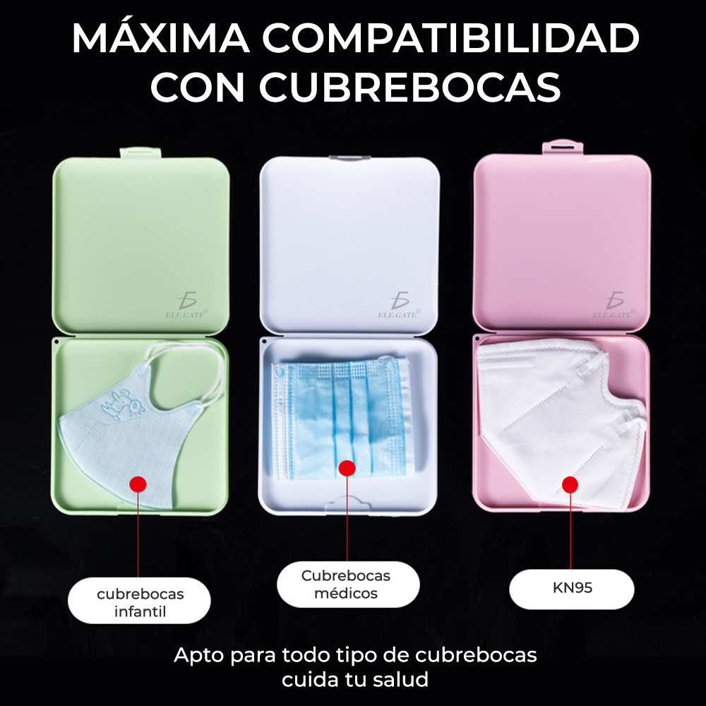 Case para Cubrebocas de KN95 Y Normal